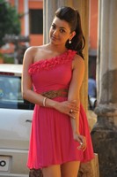 Kajal Stills in Red Dress